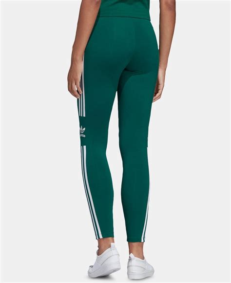 adidas 3 stripes grün|adidas 3 striped leggings.